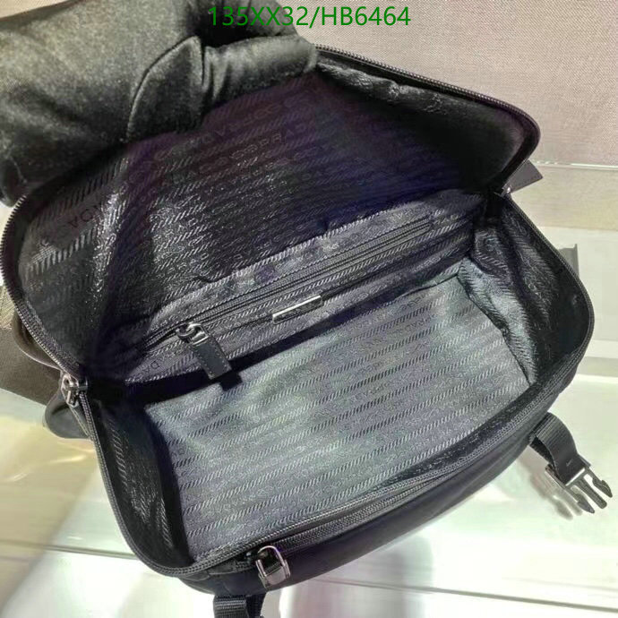 Prada Bag-(Mirror)-Handbag-,Code: HB6464,$: 135USD