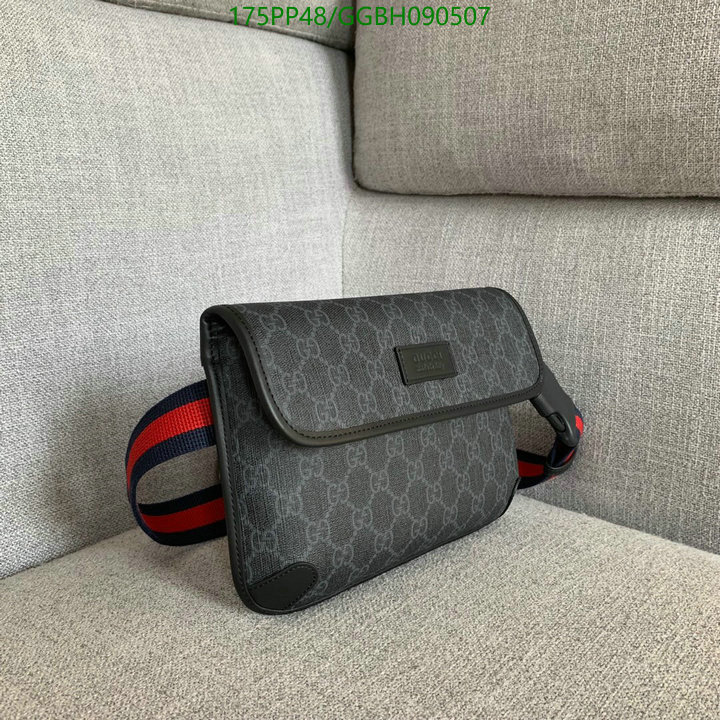 Gucci Bag-(Mirror)-Belt Bag-Chest Bag--,Code: GGBH090507,$:175USD