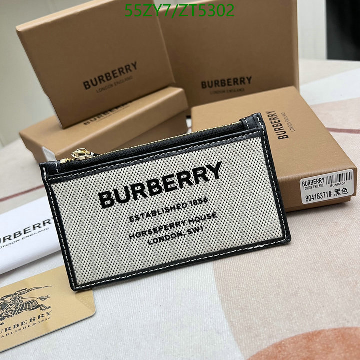 Burberry Bag-(4A)-Wallet-,Code: ZT5302,$: 55USD