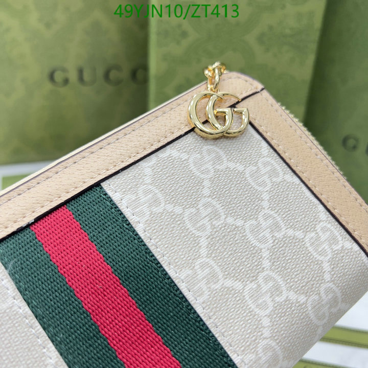 Gucci Bag-(4A)-Wallet-,Code: ZT413,$: 49USD