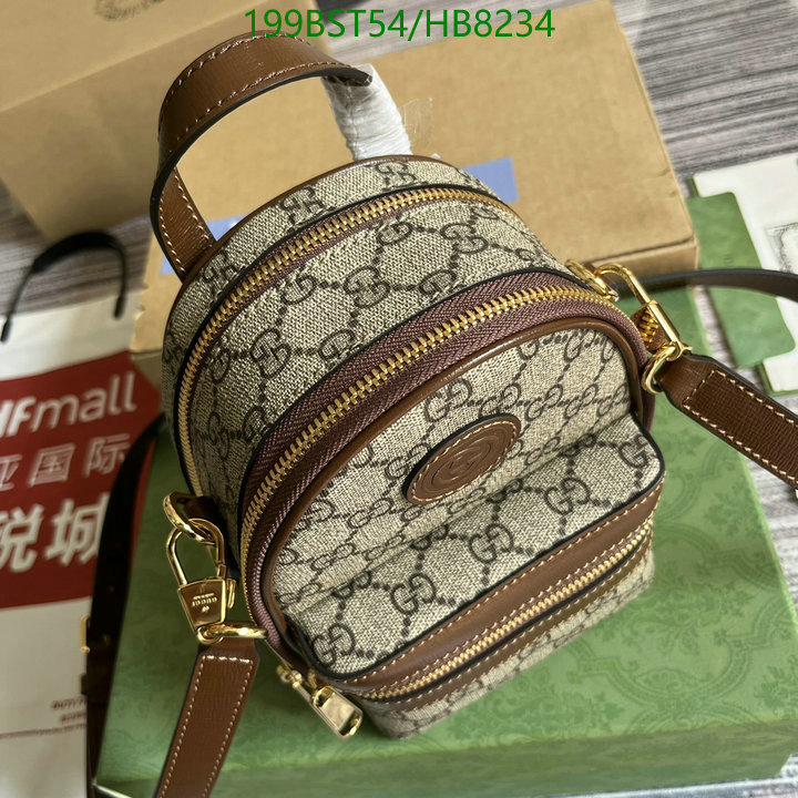 Gucci Bag-(Mirror)-Diagonal-,Code: HB8234,$: 199USD