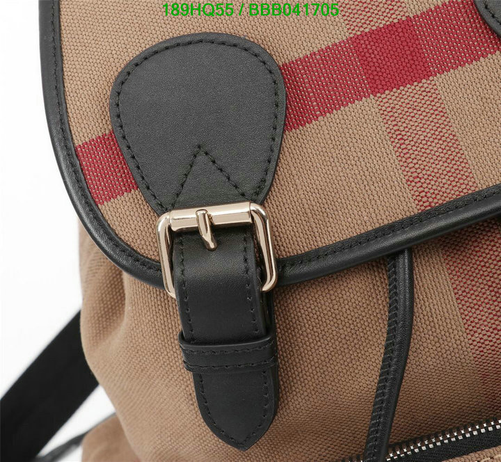 Burberry Bag-(Mirror)-Backpack-,Code: BBB041705,$: 189USD