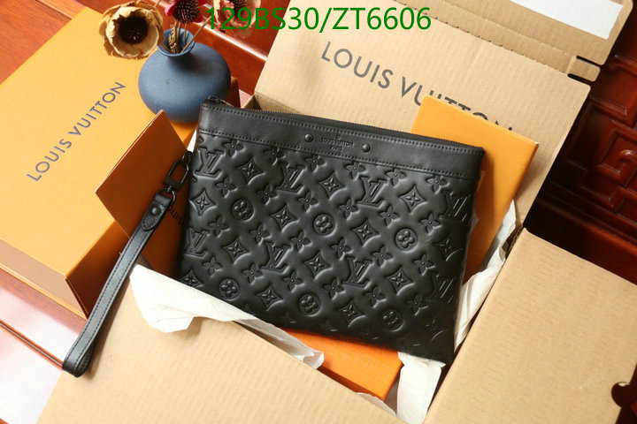 LV Bags-(Mirror)-Wallet-,Code: ZT6606,$: 129USD