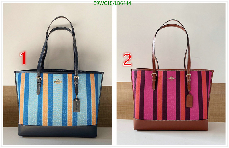 Coach Bag-(4A)-Tote-,Code: LB6444,$: 89USD