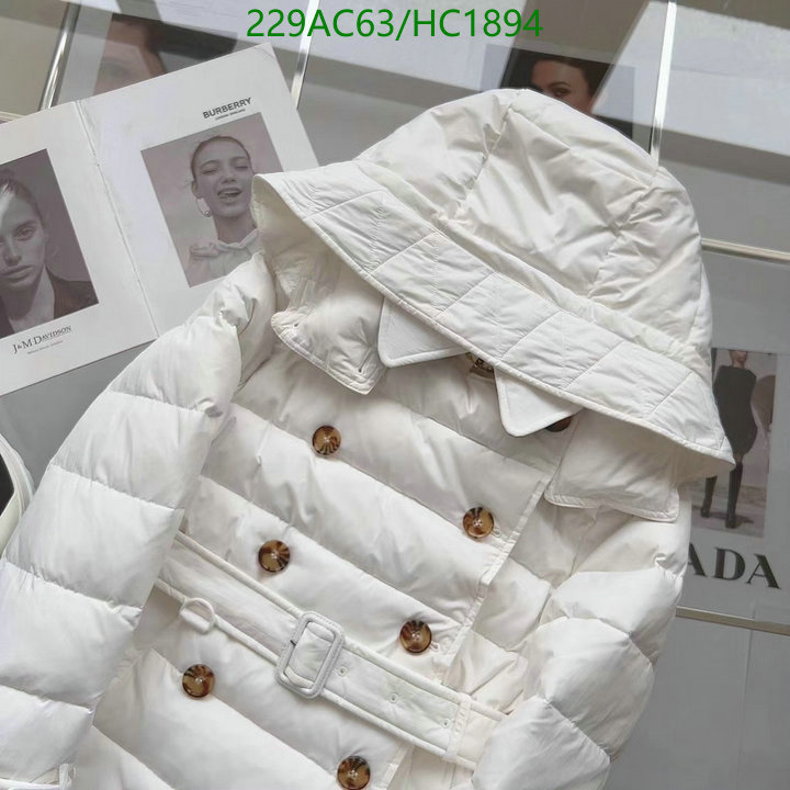 Down jacket Women-Burberry, Code: HC1894,$: 229USD