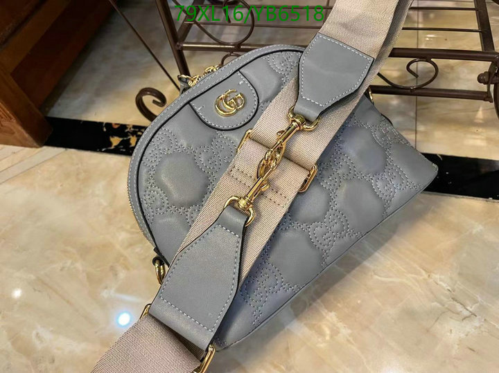 Gucci Bag-(4A)-Diagonal-,Code: YB6518,$: 79USD