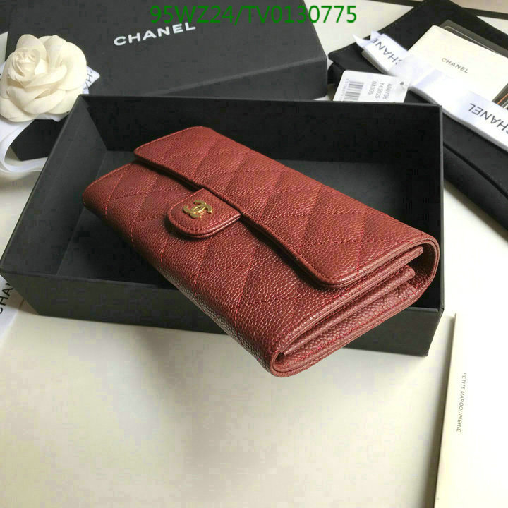 Chanel Bags ( 4A )-Wallet-,Code: TV0130775,$: 95USD