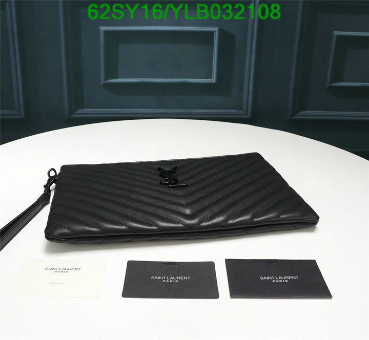 YSL Bag-(4A)-Clutch-,Code: YLB032108,$: 62USD