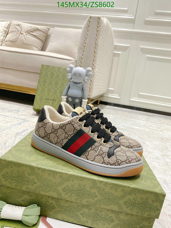 Men shoes-Gucci, Code: ZS8602,$: 145USD