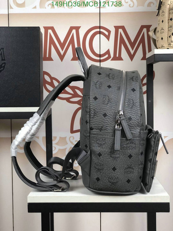 MCM Bag-(Mirror)-Backpack-,Code: MCB121738,$: 149USD