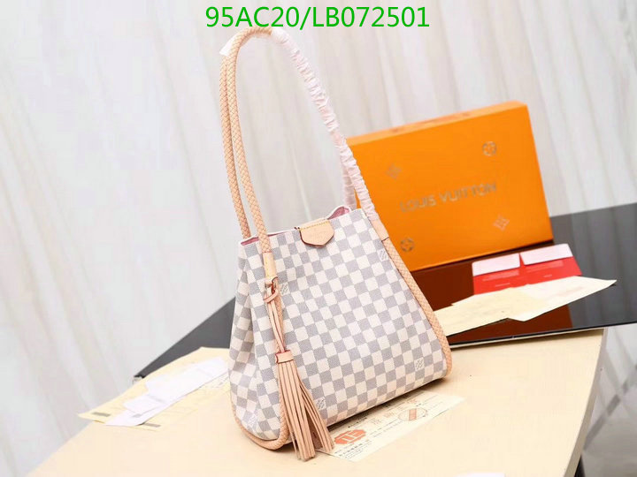 LV Bags-(4A)-Handbag Collection-,Code: LB072501,$: 95USD