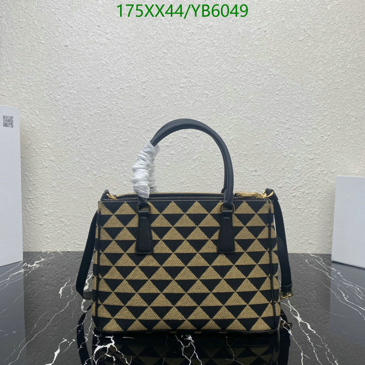 Prada Bag-(Mirror)-Handbag-,Code: YB6049,$: 175USD