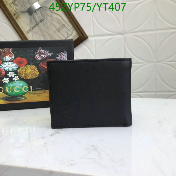 Gucci Bag-(4A)-Wallet-,Code: YT407,$: 45USD