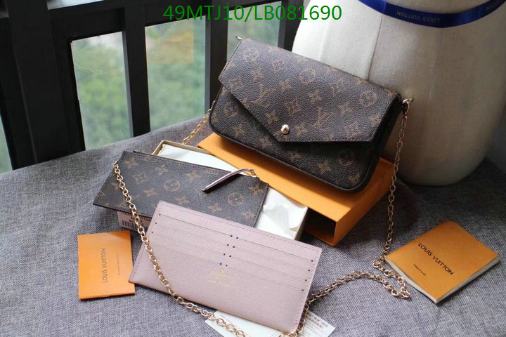 LV Bags-(4A)-Pochette MTis Bag-Twist-,Code: LB081690,$:49USD