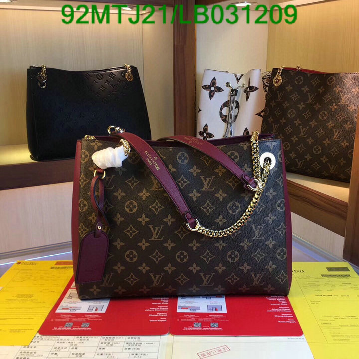 LV Bags-(4A)-Handbag Collection-,Code: LB031209,$: 92USD