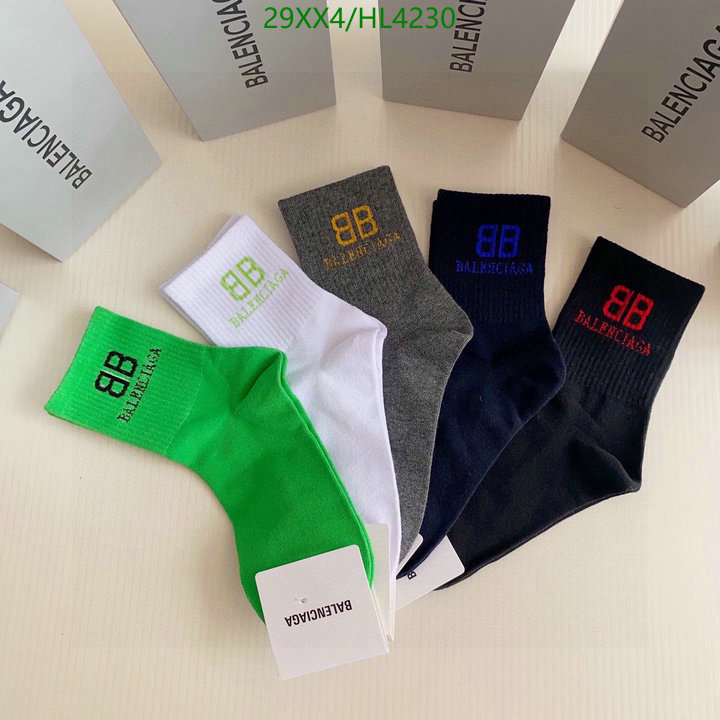 Sock-Balenciaga, Code: HL4230,$: 29USD