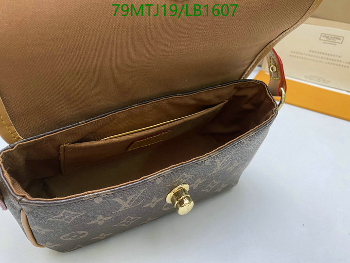 LV Bags-(4A)-Handbag Collection-,Code: LB1607,$: 79USD