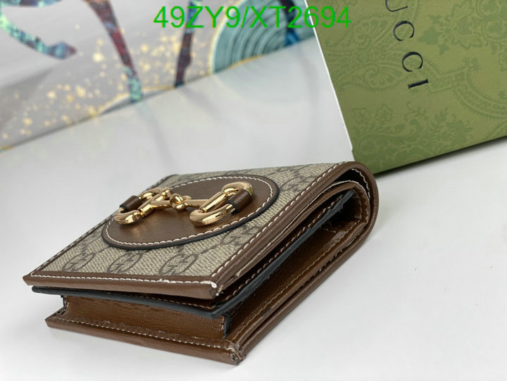 Gucci Bag-(4A)-Wallet-,Code: XT2694,$: 49USD