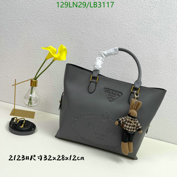 Prada Bag-(4A)-Handbag-,Code: LB3117,$: 129USD