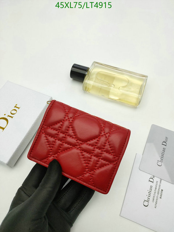 Dior Bags-(4A)-Wallet,Code: LT4915,$: 45USD