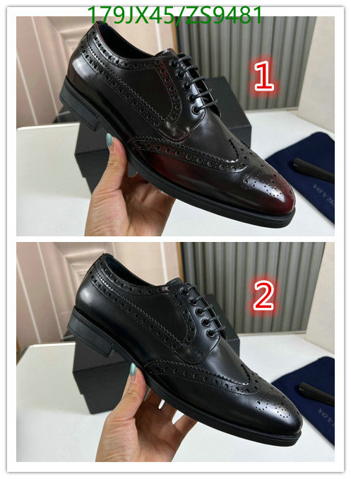 Men shoes-Prada, Code: ZS9481,$: 175USD