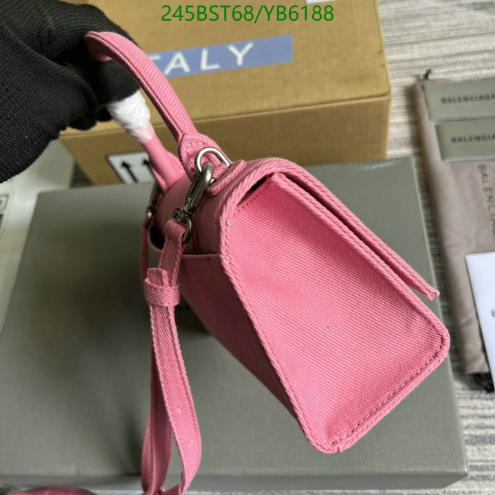 Balenciaga Bag-(Mirror)-Hourglass-,Code: YB6188,$: 245USD