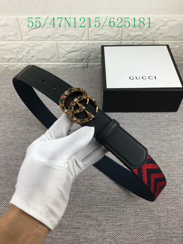 Belts-Gucci, Code： GGP010402,$: 55USD