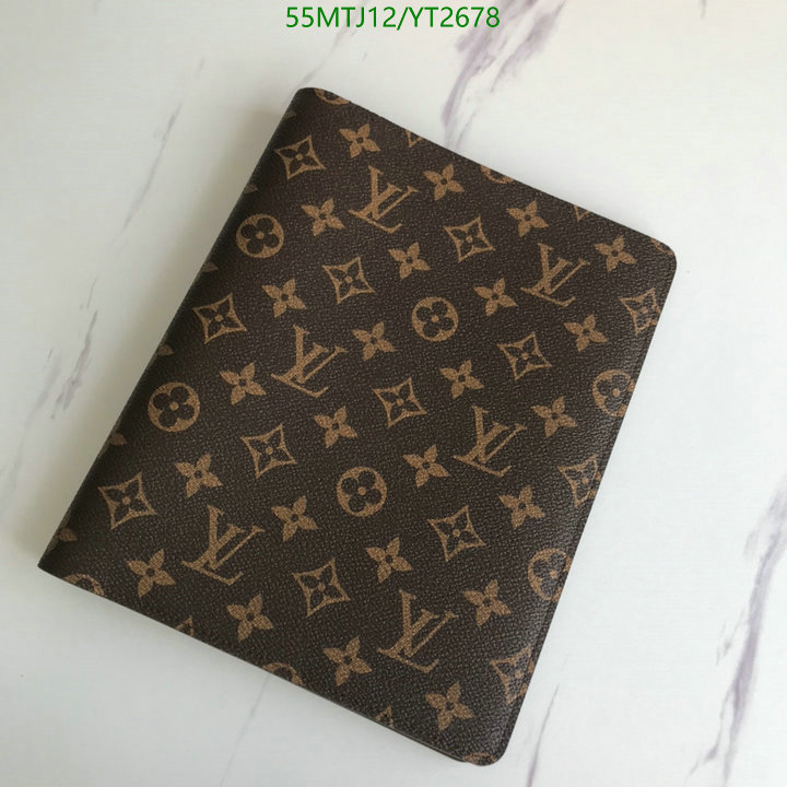 LV Bags-(4A)-Wallet-,Code: YT2678,$: 55USD