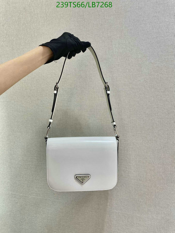 Prada Bag-(Mirror)-Diagonal-,Code: LB7268,$: 239USD