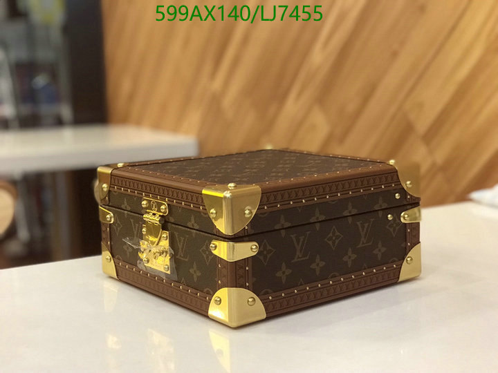 LV Bags-(Mirror)-Vanity Bag-,Code: LJ7455,$: 599USD