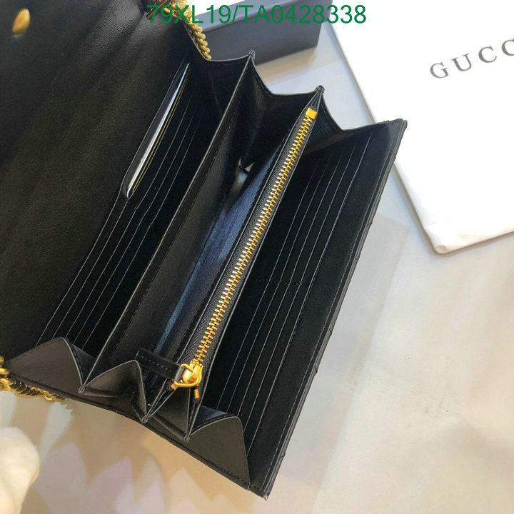 Gucci Bag-(4A)-Wallet-,Code:TA0428338,$: 79USD