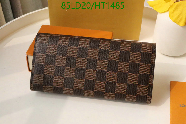 LV Bags-(Mirror)-Wallet-,Code: HT1485,$: 85USD