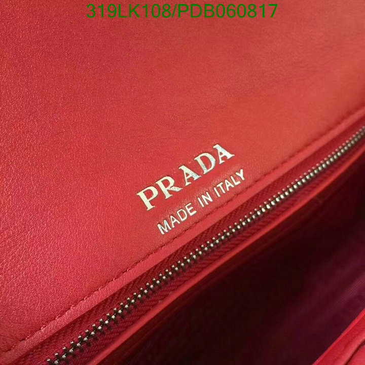 Prada Bag-(Mirror)-Diagonal-,Code: PDB060817,$: 319USD