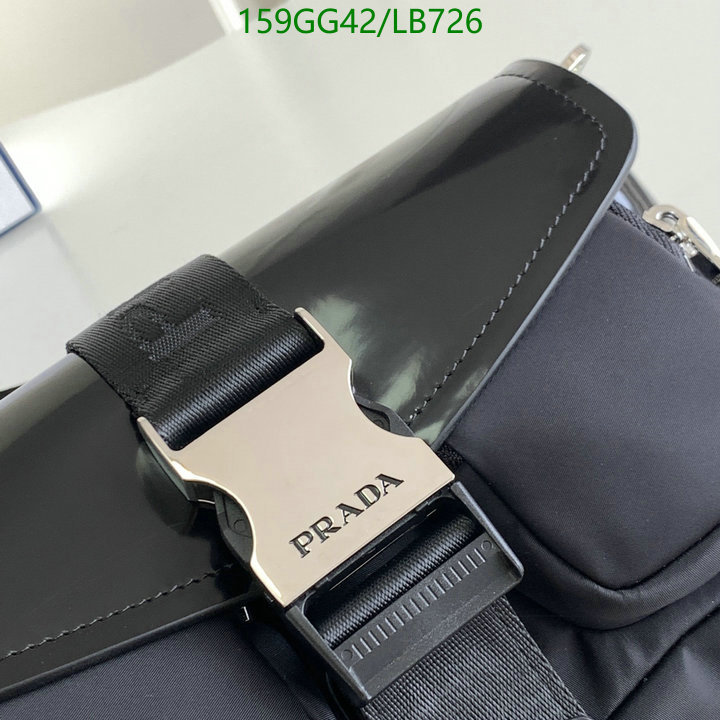 Prada Bag-(Mirror)-Diagonal-,Code: LB726,$: 159USD