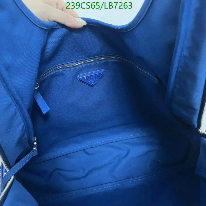 Prada Bag-(Mirror)-Handbag-,Code: LB7263,$: 239USD