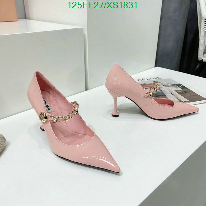 Women Shoes-Miu Miu, Code: XS1831,$: 125USD