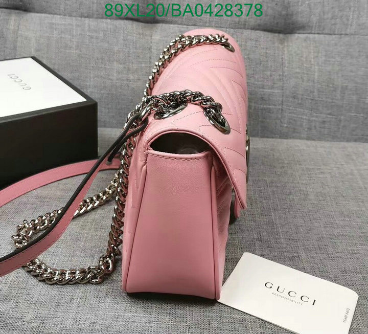 Gucci Bag-(4A)-Marmont,Code:BA0428378,$: 89USD