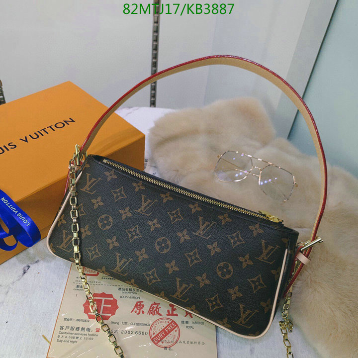 LV Bags-(4A)-Pochette MTis Bag-Twist-,Code: KB3887,$: 82USD