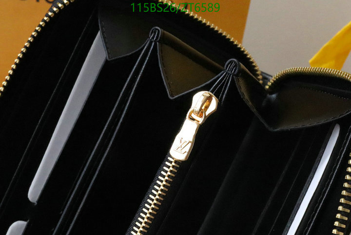 LV Bags-(Mirror)-Wallet-,Code: ZT6589,$: 115USD