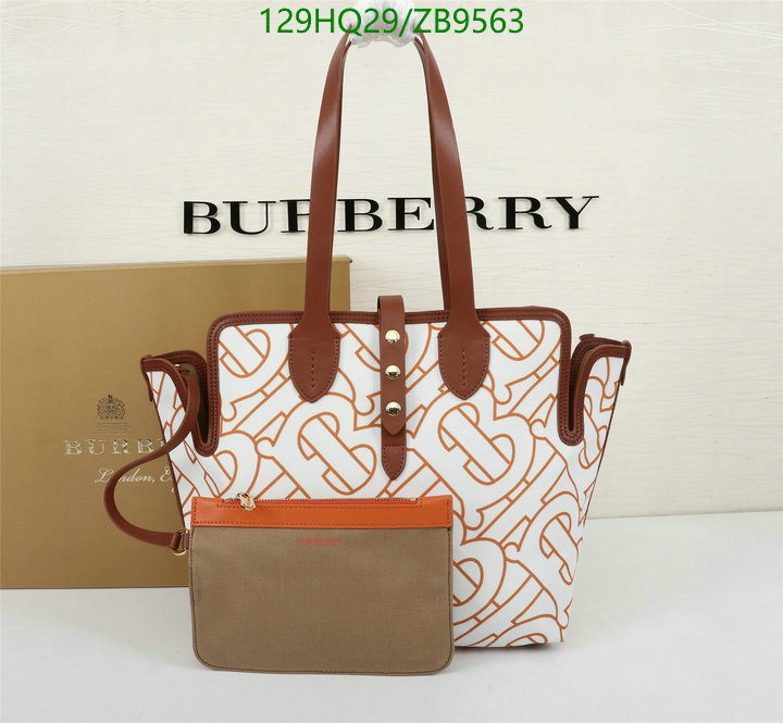 Burberry Bag-(4A)-Handbag-,Code: ZB9563,$: 129USD