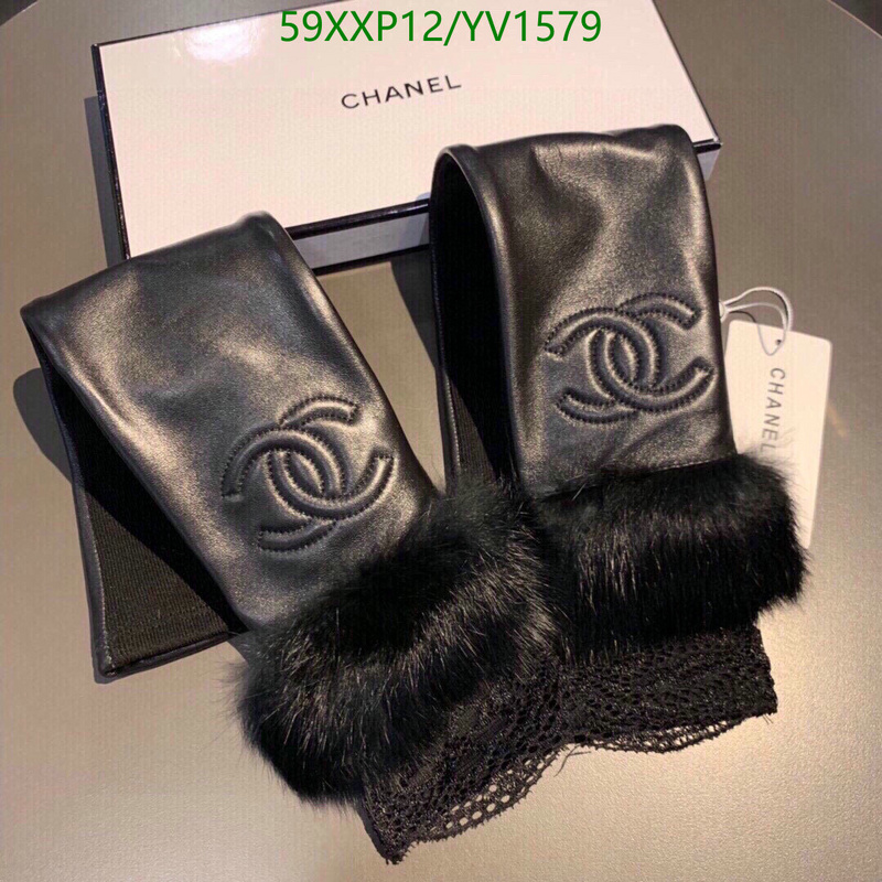 Gloves-Chanel, Code: YV1579,$: 59USD