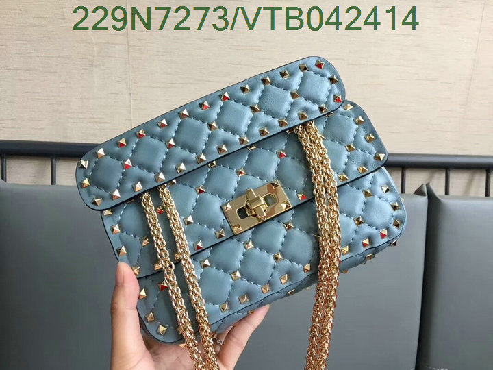 Valentino Bag-(Mirror)-Rockstud Spike,Code: VTB042414,$:229USD