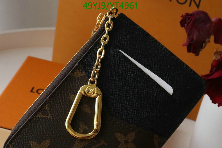 LV Bags-(4A)-Wallet-,Code: YT4961,$: 49USD