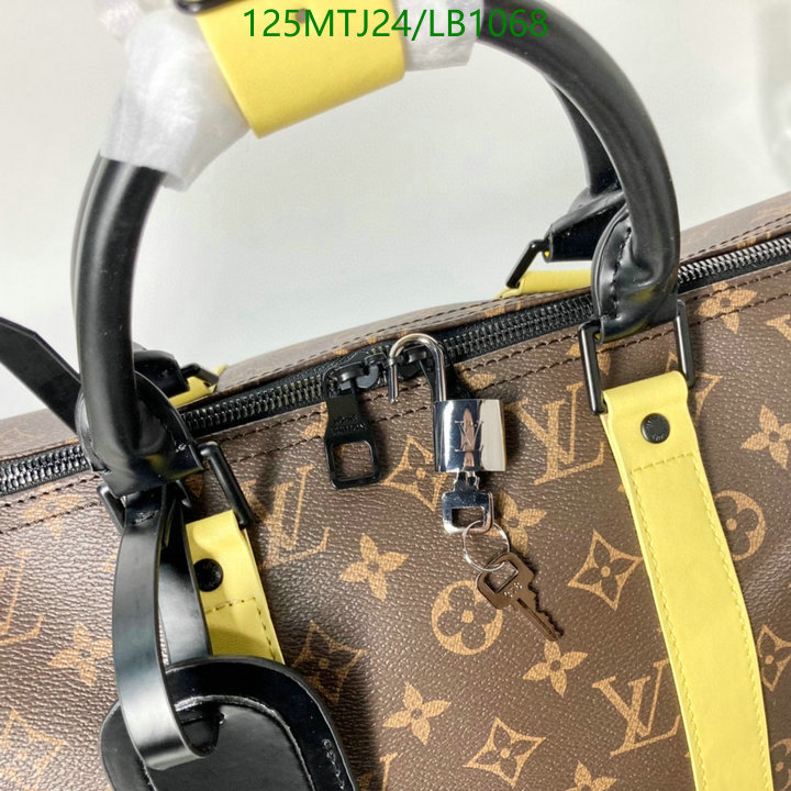 LV Bags-(4A)-Keepall BandouliRe 45-50-,Code: LB1068,$: 125USD