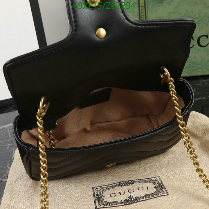 Gucci Bag-(4A)-Marmont,Code: ZB7294,$: 69USD