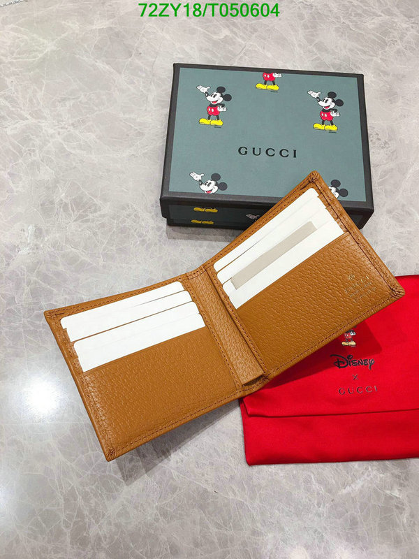 Gucci Bag-(Mirror)-Wallet-,Code: T050604,$: 72USD