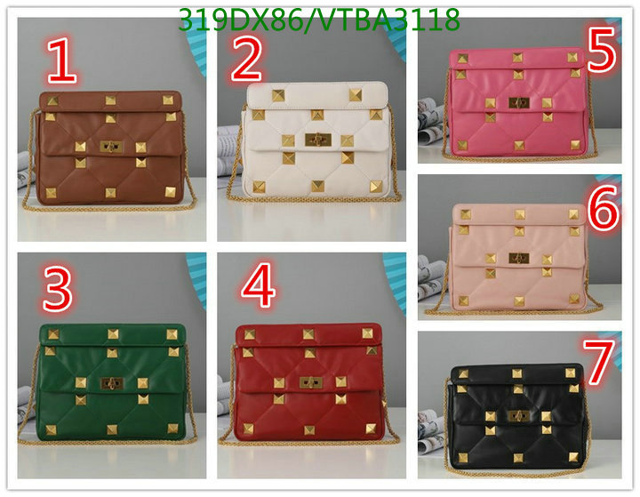 Valentino Bag-(Mirror)-Roman Stud,Code: VTBA3118,$: 319USD