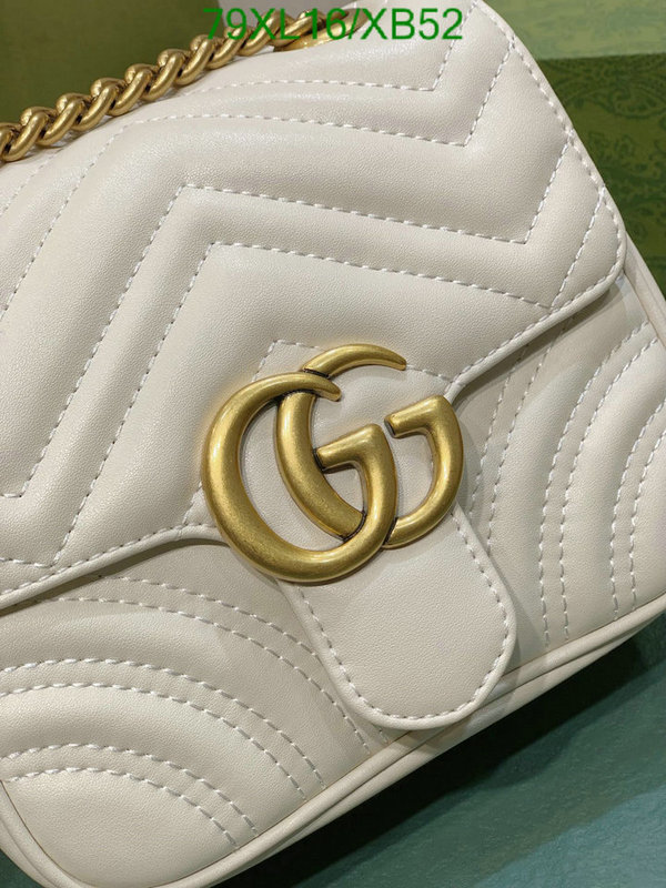 Gucci Bag-(4A)-Marmont,Code: XB52,$: 79USD