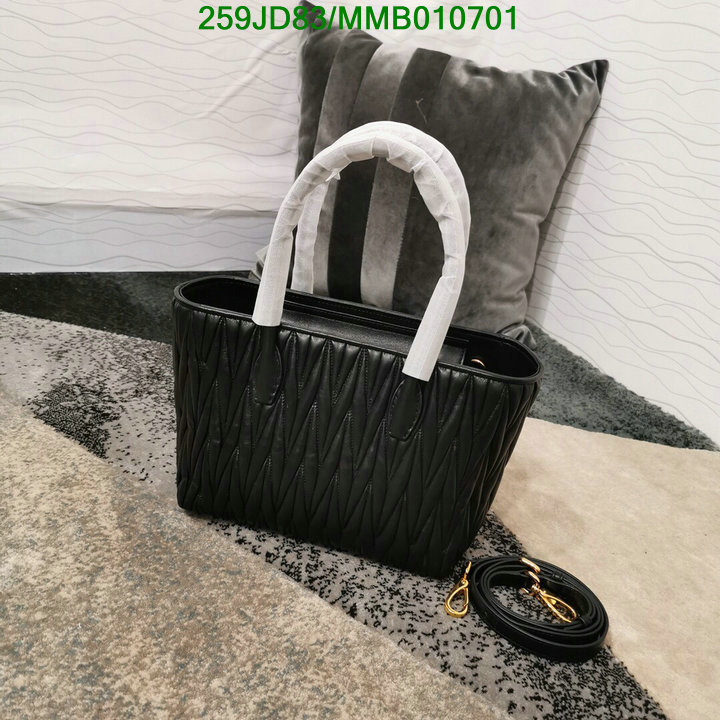 Miu Miu Bag-(Mirror)-Handbag-,Code: MMB010701,$: 259USD