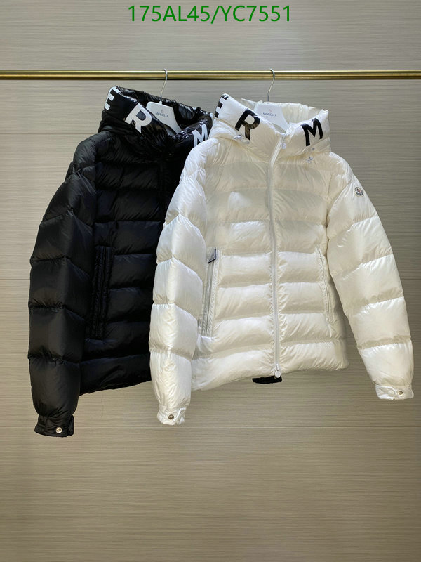 Down jacket Men-Moncler, Code: YC7551,$: 175USD